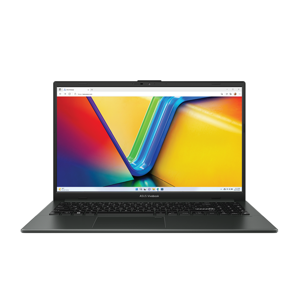 ASUS Vivobook Go 15 OLED E1504FA-L1285 AMD Ryzen 5 7520U /LPDDR5 8GB/512GB M.2 SSD /15.6" FHD OLED (1920 x 1080)/No OS/Mixed Black/1,6Kg/RU_EN_Keyboard