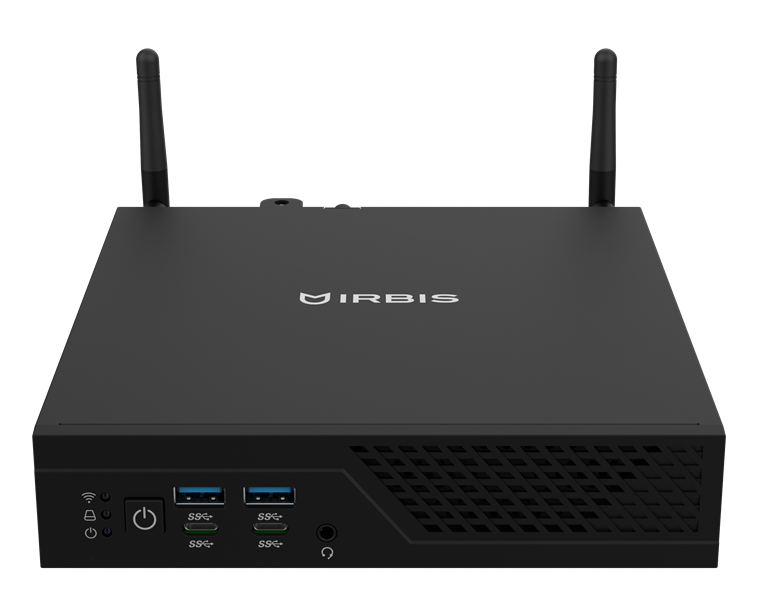 IRBIS Smartdesk, Mini (uSFF) i3-12100 (4C/8T - 3,3Ghz), 1x8GB DDR4 3200, 256GB SSD M.2 NVME, Intel UHD Graphics, NoDVD, WiFi6, BT, Vesa mount, NO_OS, 3YR