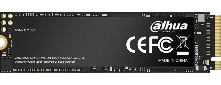 Dahua SSD C910 2TB M.2 2280 PCIe3x4 3D NAND TLC, R/W up to 2500/1500MB/s, IOPS(R4K) 96K/91K, TBW 1000TB, 3y wty