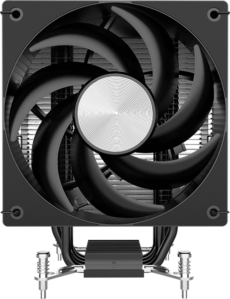 Formula V Line ICE BOID 4PSD12, 120mm FAN, 4 HEAT PIPES, 4-PIN PWM, 400-2200 RPM, 34.34DBA, HYDRO BEARING, LGA2066/2011/1700/1851/1200/115x, AM5/AM4/AM3