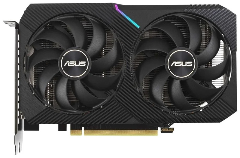 ASUS DUAL-RTX3060-O12G-V2//RTX3060 HDMI*1 DP*3 12G D6; 90YV0GB2-M0NA10
