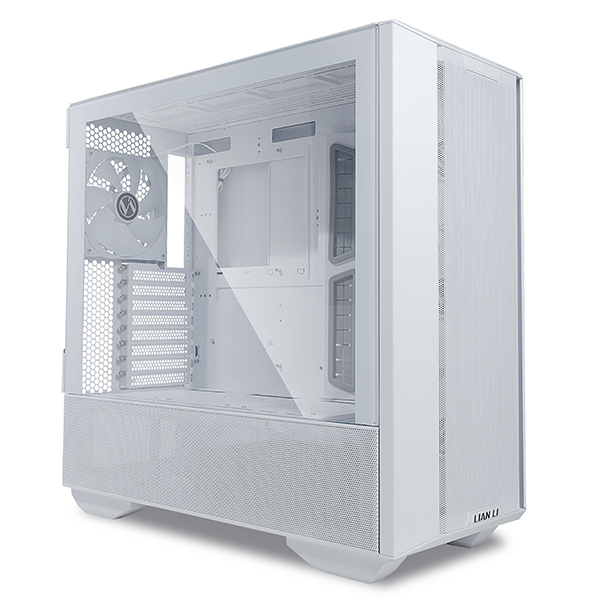 LIAN LI Lancool III White, Medium Case: E-ATX (under 280mm), ATX, Micro-ATX, Mini-ITX, 2xUSB 3.0, 1xUSB Type C, 1xAudio, Included Fans: 3x140mm PWM (200~1800RPM), 1x140mm PWM (200~1800RPM)