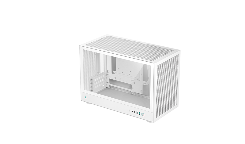 Deepcool CH260 WH без БП, боковое окно (закаленное стекло), белый, MICRO ATX/MINI-ITX