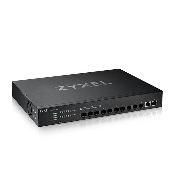 Мультигигабитный Smart L3 Lite Zyxel NebulaFlex XS1930-12F, rack 19", 10xSFP+, 2xRJ-45: 1/2,5/5/10G