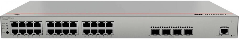 HUAWEI eKit S310-24P4X (L2+, 24*10/100/1000BASE-T ports(400W PoE+), 4*10GE SFP+ ports, built-in AC power)