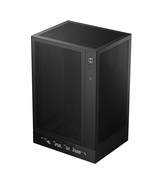 Deepcool CH170 DIGITAL без БП, черный, MINI-ITX