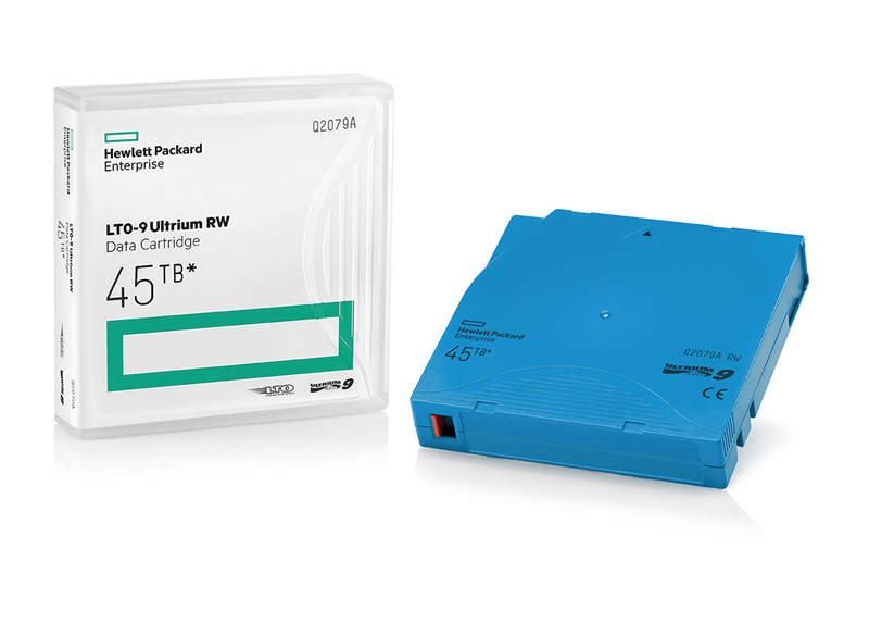 HPE LTO-9 Ultrium 45TB RW Data Cartridge (без наклейки)