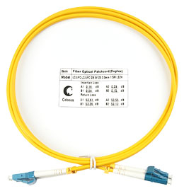 Cabeus FOP(d)-9-LC-LC-1,5m Шнур оптический duplex LC-LC 9/125 sm 1,5м LSZH