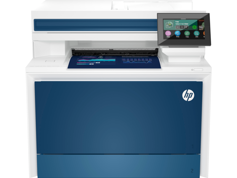 HP Color LaserJet Pro MFP 4303fdn (p/c/s/f, A4,600 dpi,33(35)ppm,512Mb,2 trays 50+250,4.3'' touch display,Duplex, DADF50,USB/GigEth/4 cart.in box black 2000&cmy1000 pages, repl. W1A79A)