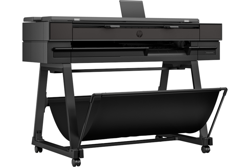 HP DesignJet T850 MFP (p/s/c, 36",4color,2400x1200dpi,2Gb,25sppA1, 90 A1 p/hr, max roll d 100mm, GigEth/Wi-Fi,stand,media bin,rollfeed,sheetfeed,tray50 (A3/A4),autocutter,black, repl. F9A30D)