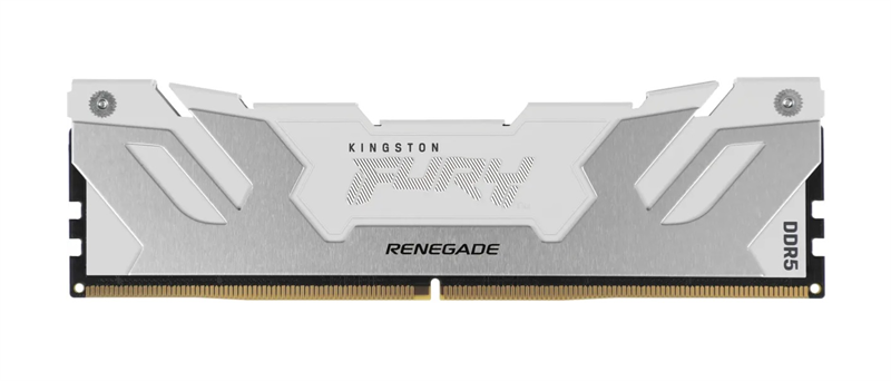 Kingston 16GB 8000MT/s DDR5 CL38 DIMM FURY Renegade White XMP