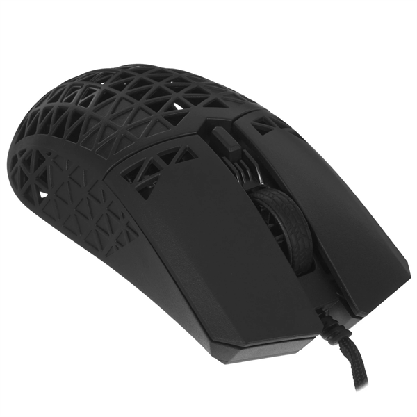 ASUS TUF GAMING M4 AIR, 49g, Wired, 16K DPI Sensor, 6 Programmable Buttons, Black