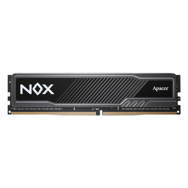 Apacer  DDR5  32GB  6400MHz DIMM NOX Black Gaming Memory CL36 1.4V Heat Sink (Retail) 2048*8  3 years (AH5U32G64C652MBAA-1)