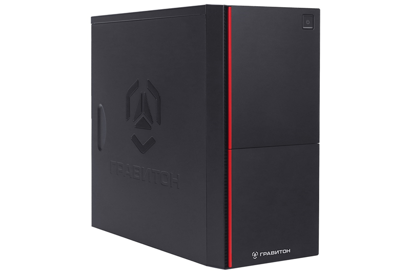 Персональный компьютер Гравитон Д52И i5-13400/1x16GB/1xSSD512GB/FP_2xUSB2.0/ 450W/K+M/NoOS/3YST