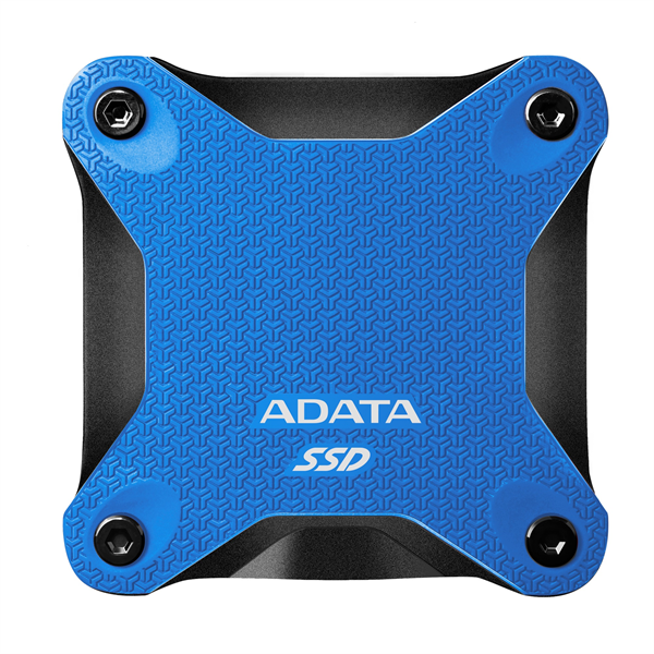 Внешний SSD 512GB USB 3.2 Gen 2 (USB 10Gbps) R550/W480MB/s 3D NAND COLOR BOX синий