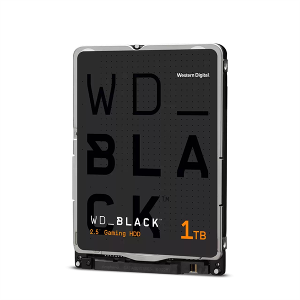 Western Digital Black HDD 2.5" SATA 1TB, 7200 rpm, 64Mb buffer, 7mm, WD10SPSX, 1 year