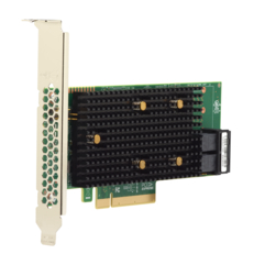 Broadcom Controller 9440-8i (05-50008-02 / 03-50008-17) (PCI-E 3.1 x8, LP) Tri-Mode SAS/SATA/NVMe 12G, RAID 0,1,5,10,50 8port (2*SFF8643), 1 year
