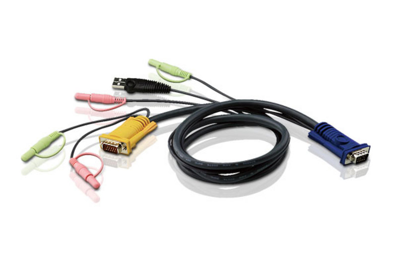 ATEN CABLE HD15M/USBM/SP/SP-SPHD15M, 1.8m