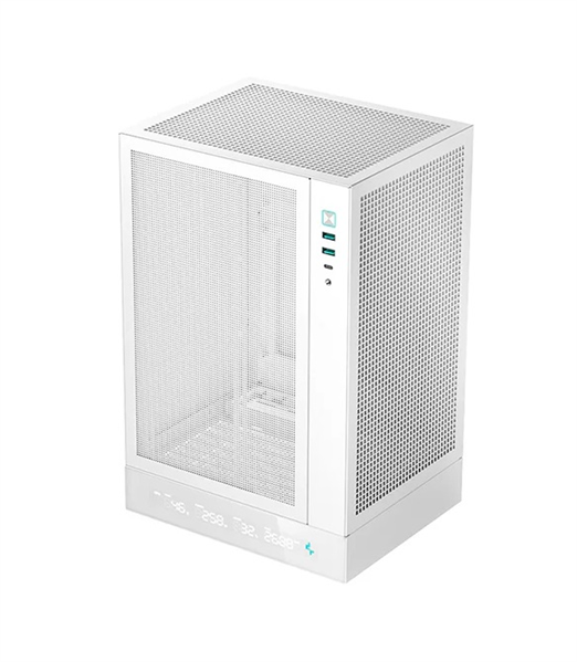Deepcool CH170 DIGITAL WH без БП, белый, MINI-ITX