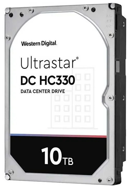 Western Digital Ultrastar DC HС330 HDD 3.5" SATA 10TB, 7200 rpm, 256MB buffer, 512e/4kN, 0B42266, 1 year