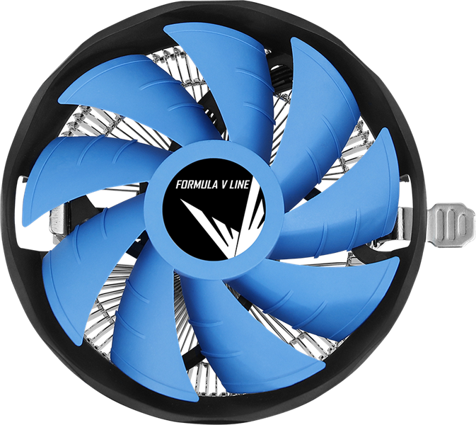 Formula V Line Verkho Plus, 120mm FAN, 4-PIN PWM, 1000-2000 RPM, 10.4-26.5DBA, HYDRO BEARING, LGA1700/1200/115x/775, AM5/AM4/AM3+/AM3/AM2+/AM2/FM2/FM1