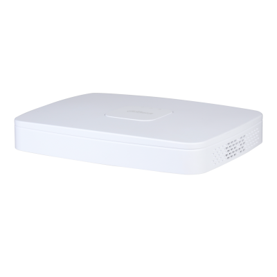 DAHUA 8-канальный IP-видеорегистратор с PoE, 4K и H.265+ Входящий поток до 160Мбит/с; сжатие: H.265+, H.265, H.264+, H.264; разрешение записи до 12Мп; накопители: 1 SATA III до 20Тбайт; воспроизведени