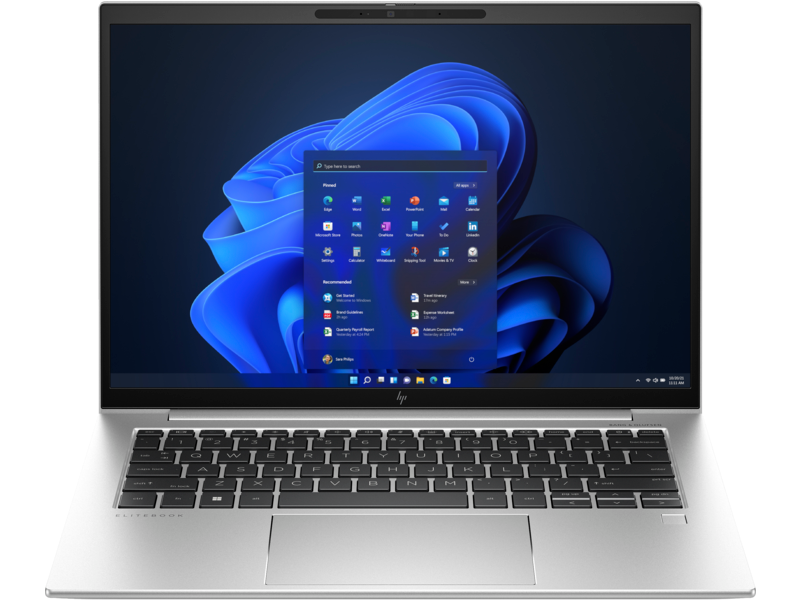 HP EliteBook 840 G10 Intel Core i7-1355U,14" WUXGA (1920x1200) IPS AG,16Gb DDR5-5200MHz(1),512Gb SSD NVMe,Al Case,51Wh,FPS,ENG/RU Kbd Backlit,1.36kg,Silver,2y,Win11Pro