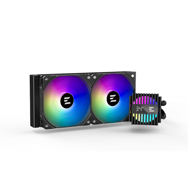 Zalman CPU Liquid Cooler 240mm, ARGB, black