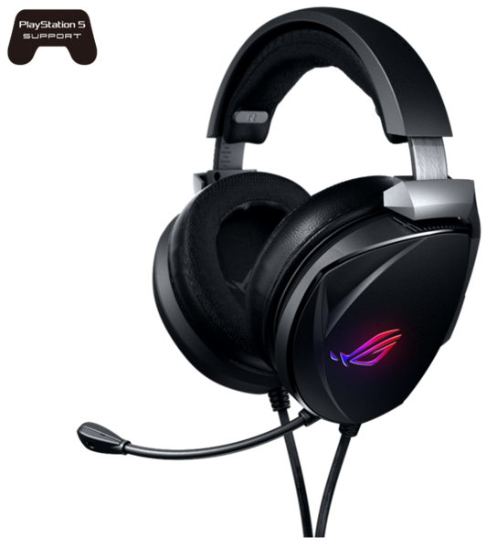 ASUS ROG THETA 7.1, Wired, USB Type-C, 650g, 20Hz~40kHz. RRGB Lighting