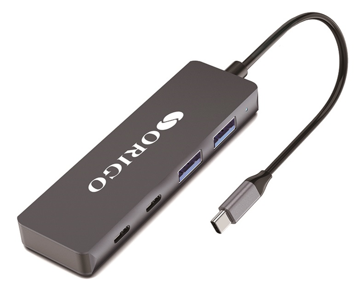 ORIGO Концентратор USB-C, 2xUSB 3.0, 2xUSB-C