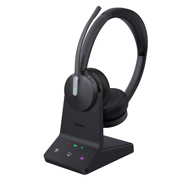 YEALINK WH64 Dual UC Дуо, Беспроводная, HD звук, 160м DECT, Bluetooth, Шумоподав,