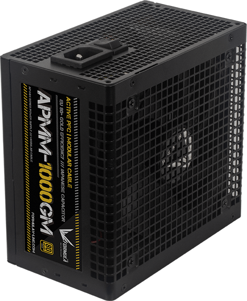 Formula V Line APMM-1000GM, 1000W, ATX3.1/PCIe5.1, APFC, 80+ Gold, 12cm Fan, Full Modular