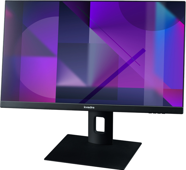 Kvadra A20 NT 23.8" FHD(1920x1080) Core i5-11400, 16GB DDR4 (1x16Gb), SSD 512Gb, noDVD, HD Webcam, WiFi, BT, Kb,Mouse, Black, noOS , 1Y Wty, МПТ