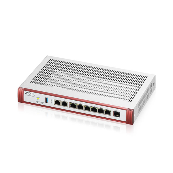Zyxel USG FLEX 200H с подпиской Gold на 1 год (AV, CF, IDP/DPI, Sandboxing, SecuReporter, Secure Wi-Fi, 40 AP), Rack, 2xRJ-45: 1/2.5G (LAN/WAN), 6xRJ-45: 1G (LAN/WAN), 1xUSB3.0, AP Co