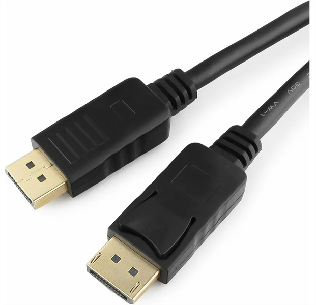 Cablexpert Кабель DisplayPort 20F/20F, v1.2, экран, 1.8м, черный, пакет