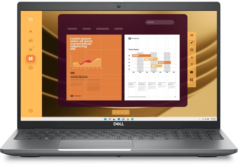 DELL Latitude 5550 Core Ultra 7 155U 15.6" FHD 16GB (2x8GB) DDR5,512GB SSD Intel Graphics,No Backlit,Linux,2y gray,1,6kg KB Eng/Rus