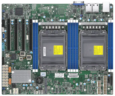 Supermicro Motherboard 2xCPU X12DPL-i6 3rd Gen Xeon Scalable TDP 185W/8xDIMM/ 12XSATA/ C621A RAID 0/1/5/10/2x1Gb/4xPCIex16/M.2Bulk