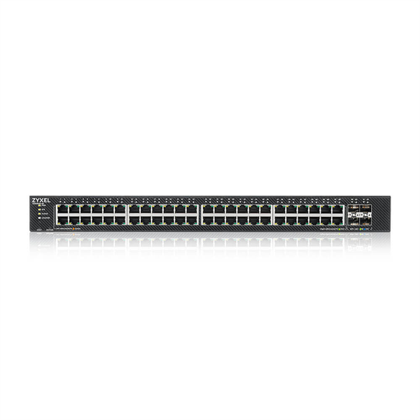 Smart L3 Lite коммутатор Zyxel NebulaFlex XGS1935-52, rack 19", 48xGE, 4xSFP+