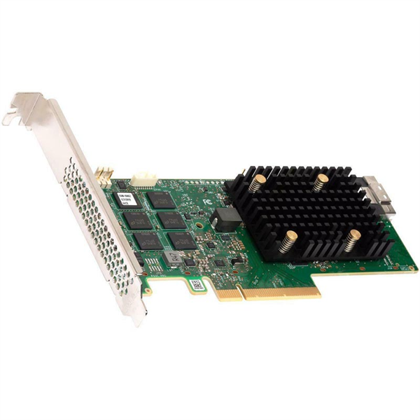 Broadcom Controller 9560-8I SGL (05-50077-01) (PCIe 4.0 x8 LP) Tri-Mode SAS/SATA/NVMe 12G, RAID 0,1,5,6,10,50,60, 8port(1*int SFF8654), 4GB Cache, 3908ROC, RTL, 1 year