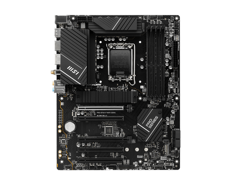 MSI PRO B760-P WIFI DDR4,B760,LGA1700,4DDR4,5PCI-Ex16,3M.2,4SATA3.0,3USB3.2