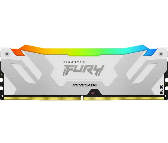Kingston 16GB 8000MT/s DDR5 CL38 DIMM FURY Renegade RGB White XMP