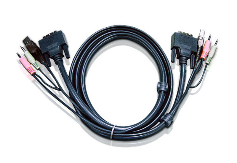 ATEN CABLE DVI-dd/USB B/MC.SP-DVI-dd/USB A/MC, 3m