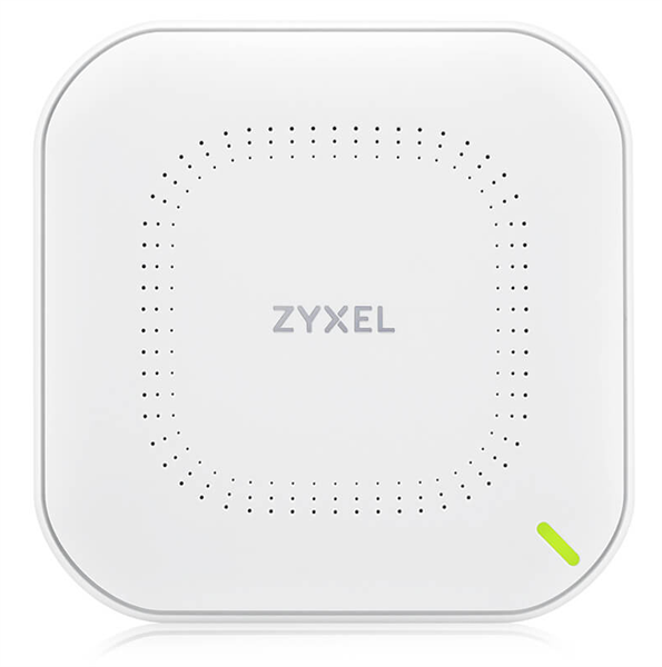 Zyxel NebulaFlex NWA90AX PRO, WiFi 6, 802.11a/b/g/n/ac/ax (2,4 и 5 ГГц), MU-MIMO, антенны 3x3, до 575+2400 Мбит/с, 1xLAN 2.5GE, PoE, защита от 4G/5G, БП в комплекте