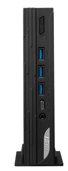 MSI Pro DP10 12M Mini Core i3-1215U (1.2GHz), 8Gb DDR4 SO-DIMM, 512GB SSD M.2,Intel Graphics, noDVD, WiFi, BT, 120W, VESA, VGA, noOS, 1y war-ty, Black
