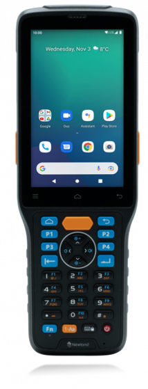 Newland N7 Pro II WWAN, A13 GMS (AER), 4GB/64GB, 4” Gorilla Glass Touch Scr, 29К, 2D Duo Near & FR Mega Pixel im w/Laser Aimer, BT, GPS, NFC, 4G & WiFi, Cam, Incl. USB cab, bat and multiplug adapter