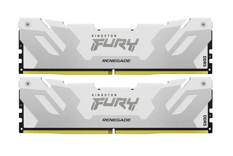 Kingston 32GB 6400MT/s DDR5 CL32 DIMM FURY Renegade White XMP