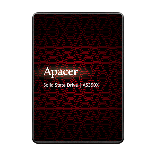 Apacer SSD PANTHER AS350X 2TB SATA 2.5" 7mm, R560/W540 Mb/s, 3D NAND, IOPS 93K/80K, MTBF 1,5M, 800TBW, Retail, 3 years (AP2TBAS350XR-1)