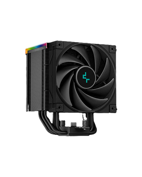 DEEPCOOL AK500 DIGITAL LGA20XX/1700/1200/115X/AM5/AM4 (9шт/кор, TDP 240W, PWM, Fan 120mm, 5 тепл. трубок, Copper Base, черный) RET (R-AK500-BKADMN-G)