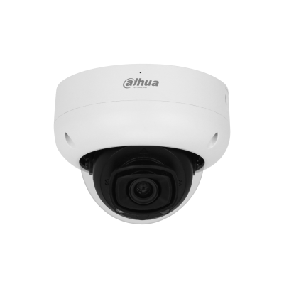 DAHUA Уличная антивандальная IP-видеокамера. 1/1.8" 4Мп CMOS; фиксированный объектив 2,8мм; сжатие: H.265+/H.265/H.264+/H.264/H.264B/H.264H/MJPEG; разрешение и скорость трансляции видео: 4Мп (2688x152
