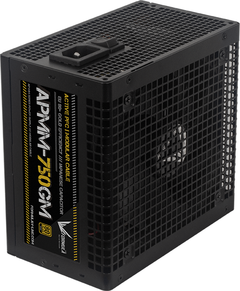 Formula V Line APMM-750GM, 750W, ATX3.1/PCIe5.1, APFC, 80+ Gold, 12cm Fan, Full Modular